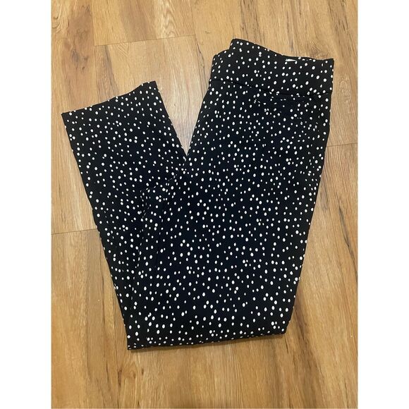 Anne Klein Pants - Anne Klein Size 4 Womens Black and White Polka Dot Stretch Pants NEW